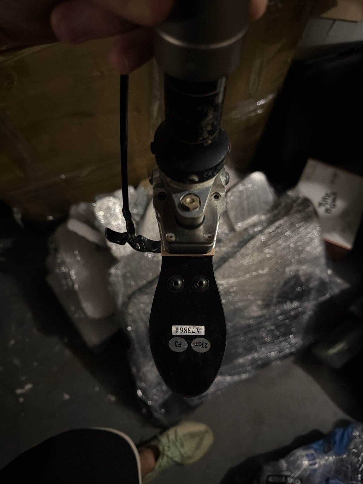 Advanced Left Prosthetic Össur Trulife College Park Carbon Fiber Foot Hydraulic