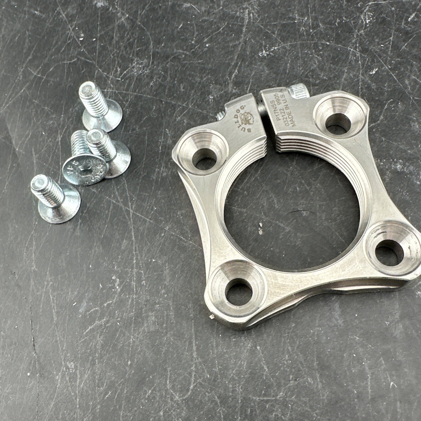 Bulldog, Prosthetic, Part, Component, Adapter P17NSS. ￼perfect Condition