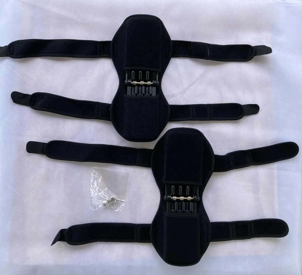 Power Knee Cap Resistance Straps Pads Joint Support (Pair)