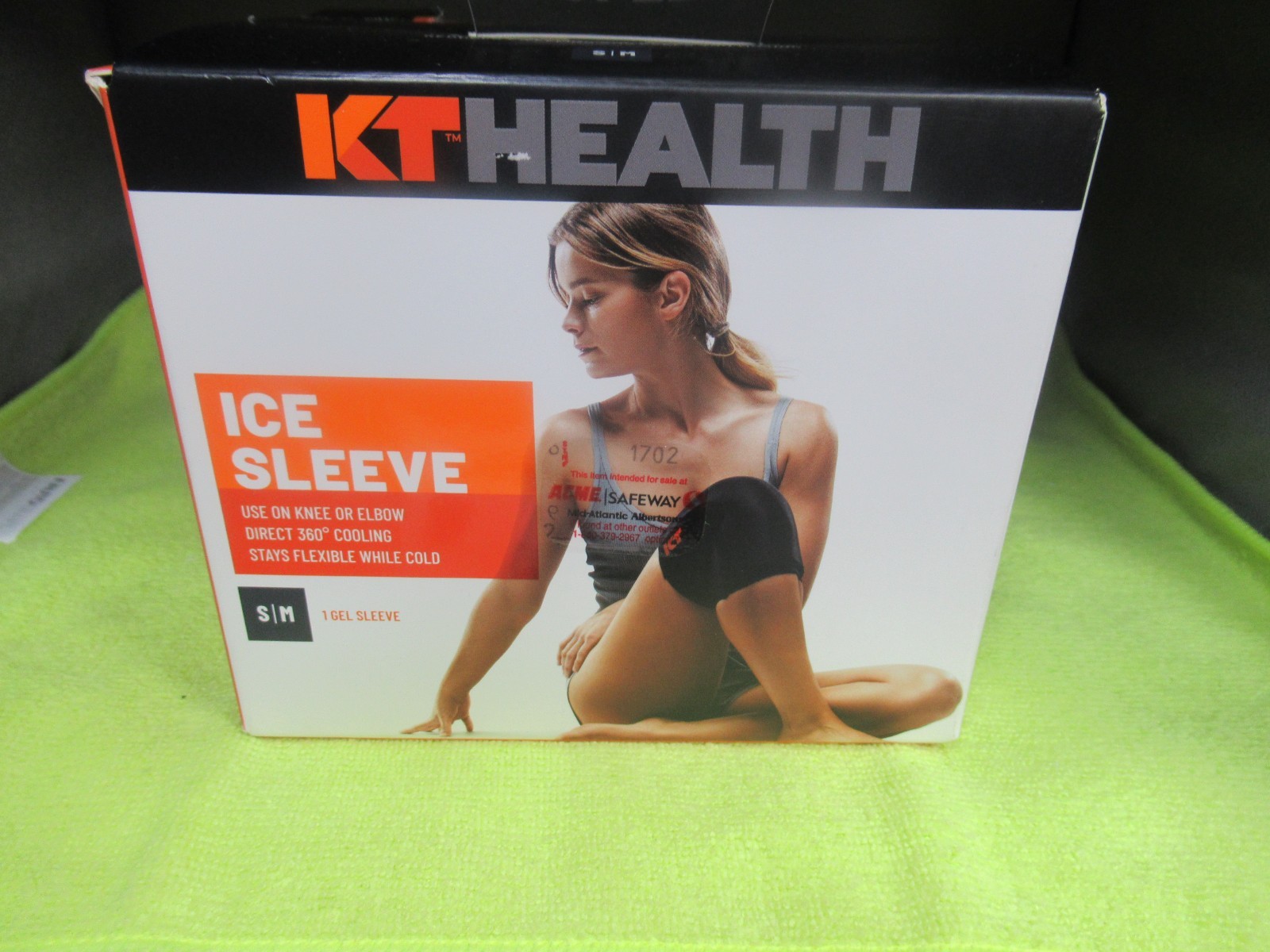 KT Health Ice Sleeve, S/M Knee Elbow Reduced Swelling. New