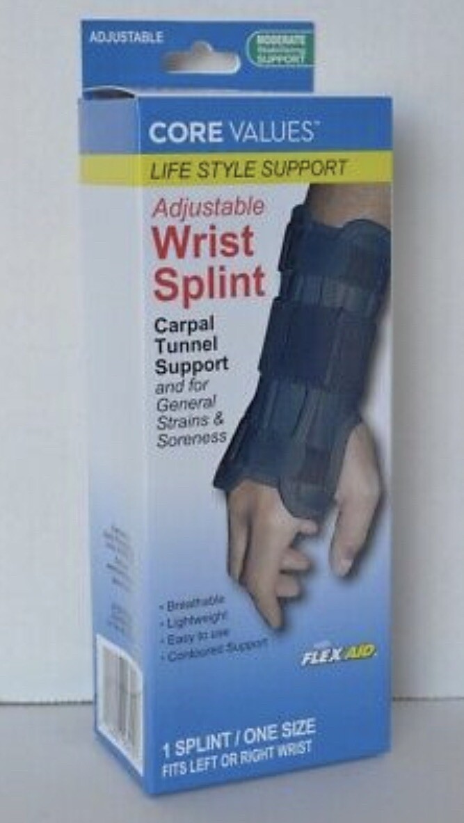 Harmon Face Values Neoprene Reversible Wrist Splint One Size New