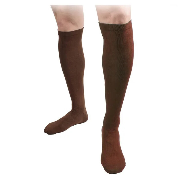 6 Pairs Compression 15-20mmHg Graduated Support Socks Calf Mens Womens S/M/L/XL