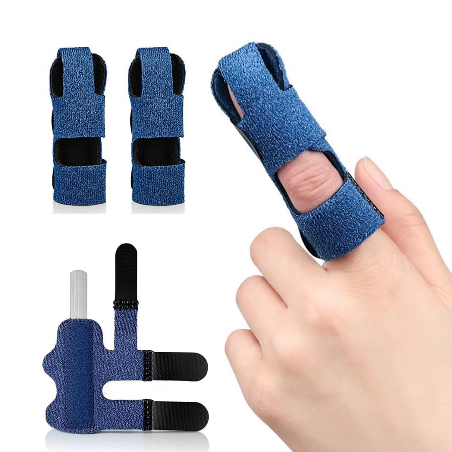 Finger Splint,Trigger Finger Brace for Broken Protector and Straightening Art…