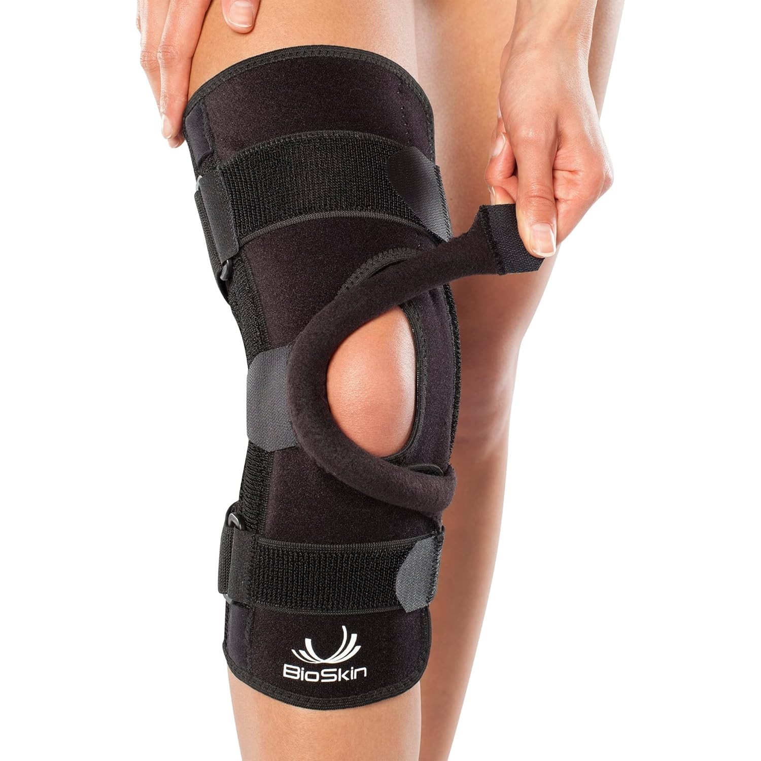 BioSkin Q Brace Wraparound Knee Brace For Patella Knee Pain Sz X-Small NEW 51630