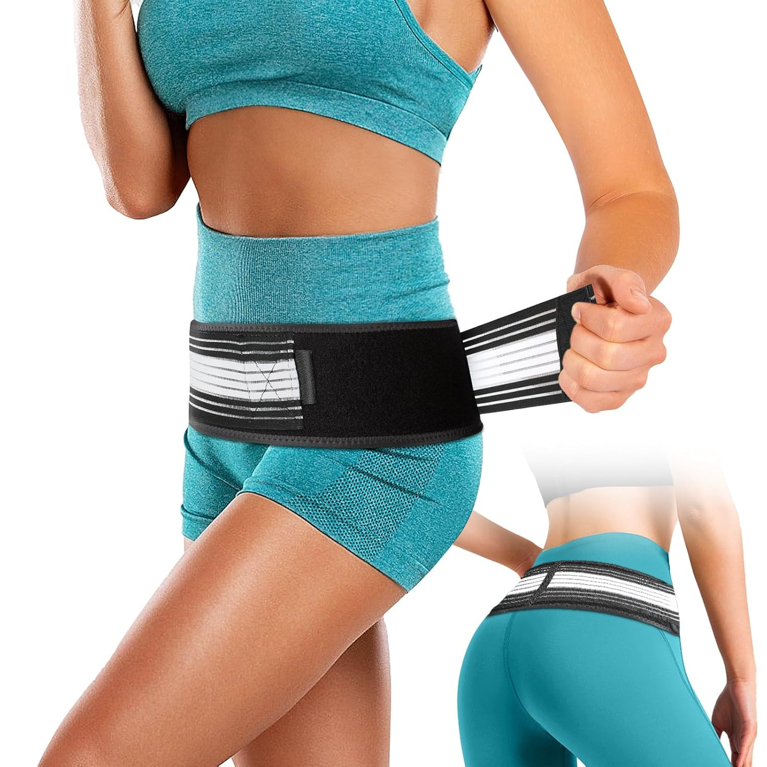 Back Brace for Lower Back Pain, Si Belt, Sciatic Nerve, Relief for Sciatica, Hip