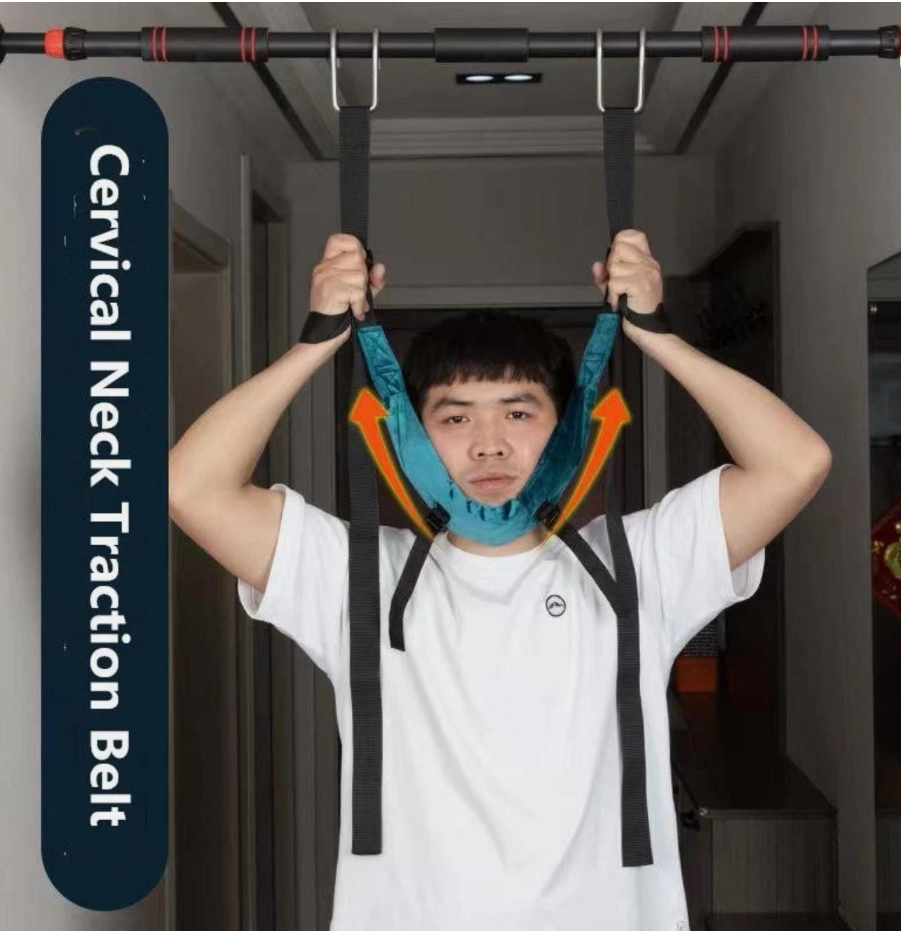Cervical Neck Traction Belt Hanging Neck Stretching Spondylosis Treatment Device