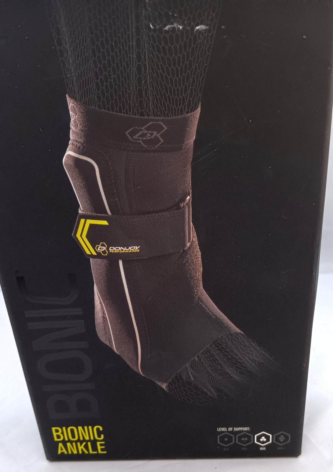 Don Joy Performance Bionic Ankle Small Right Slime Green Max Support (B19)