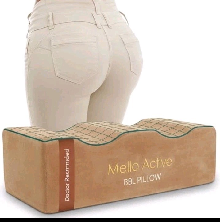Mello Active BBL Pillow After Surgery – Doctor-Recommended, Firm & Lightweight