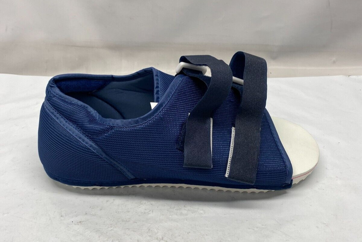 Procare Post-op Shoe 79-90185, Male Medium, Blue