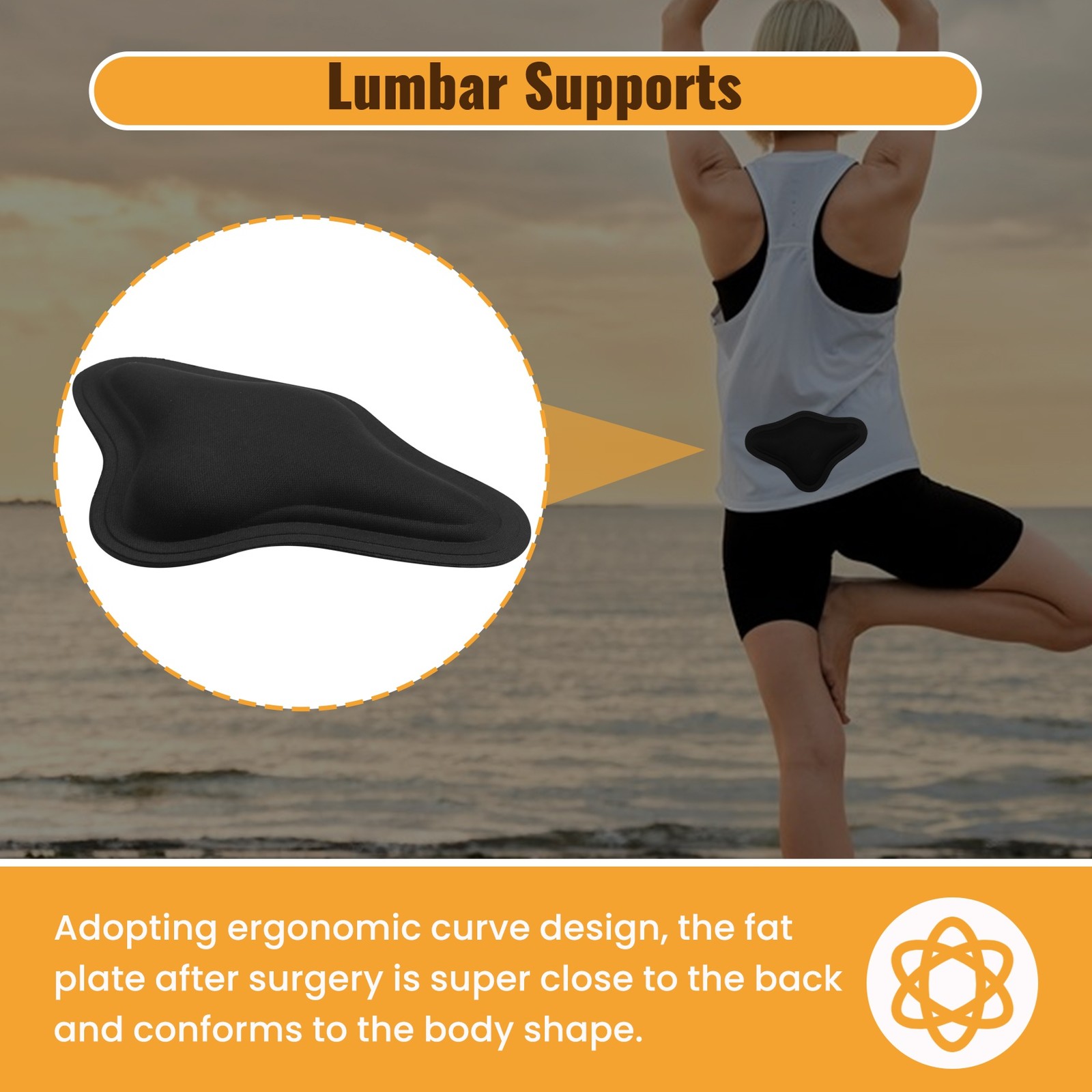Lipo Foam Back Board, BBL Lumbar Molder, Back Compression Lipo Foam Board4536