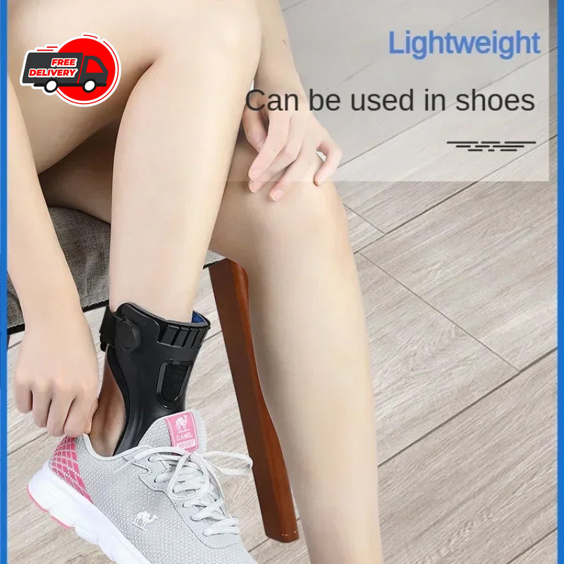 Drop Foot Brace AFO Leaf Spring Splint Ankle Foot Orthosis Support For Stroke