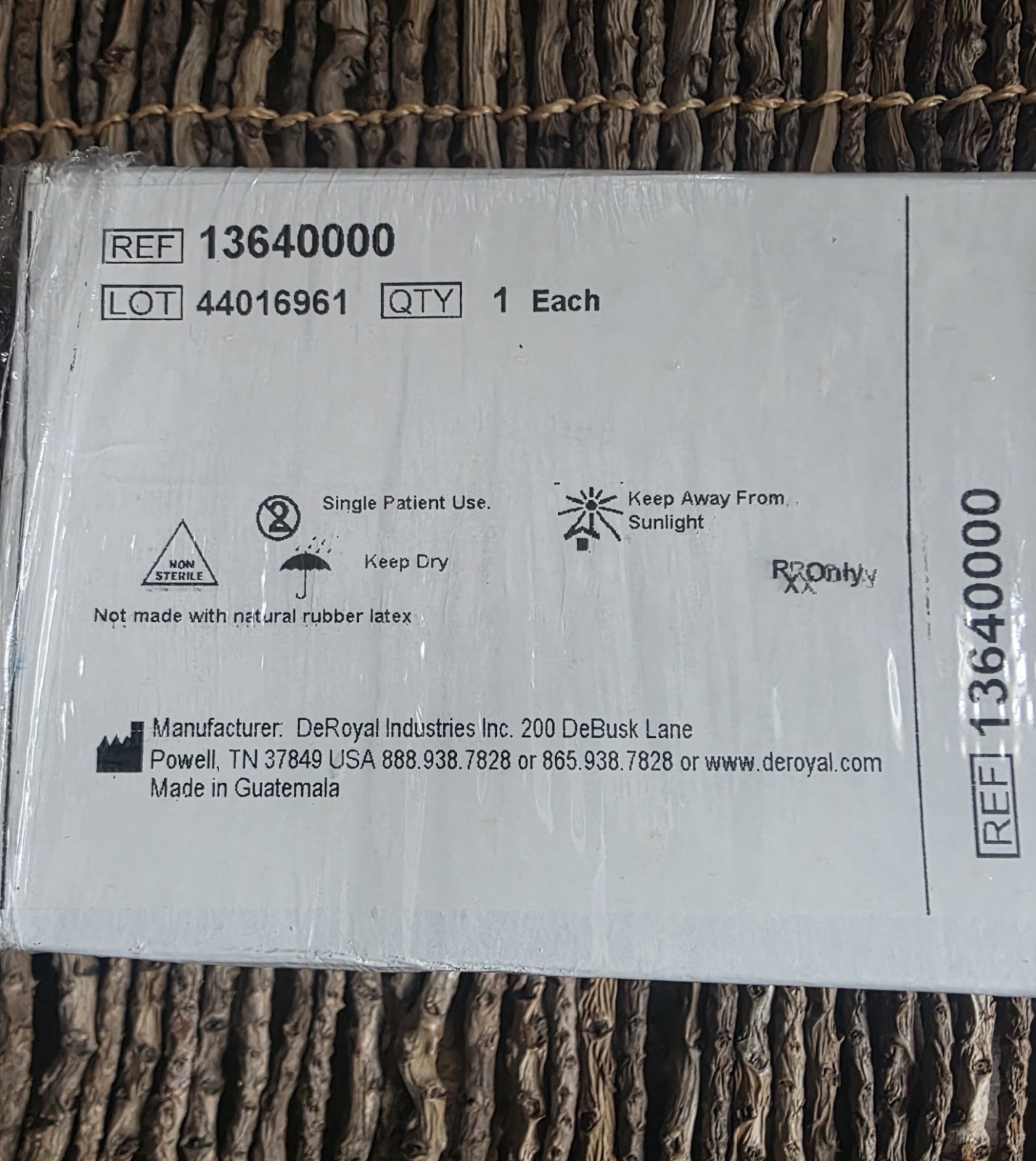 DeRoyal 10 in Universal Abdominal Binder 1364000 36-42″ Open Box