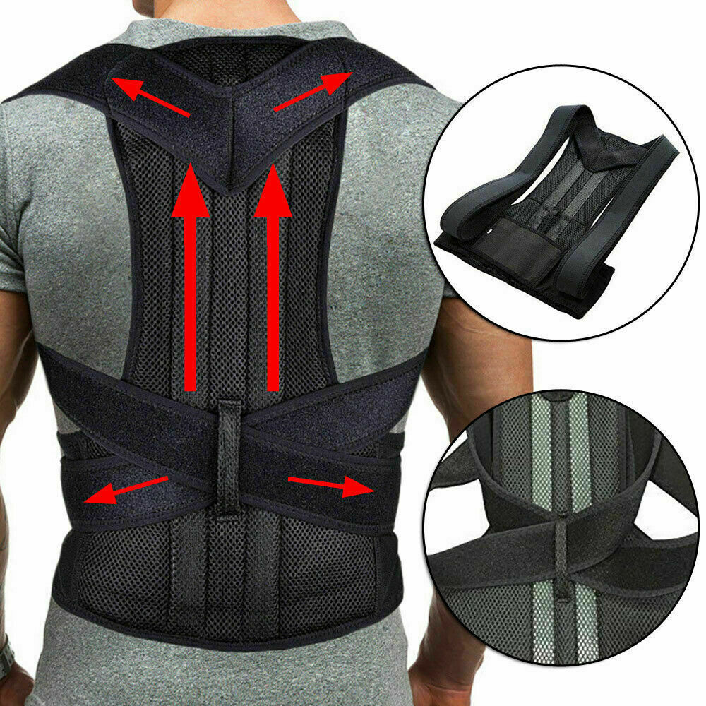Best Posture Corrector Back Brace for Lumbar Support Upright Back Straightener