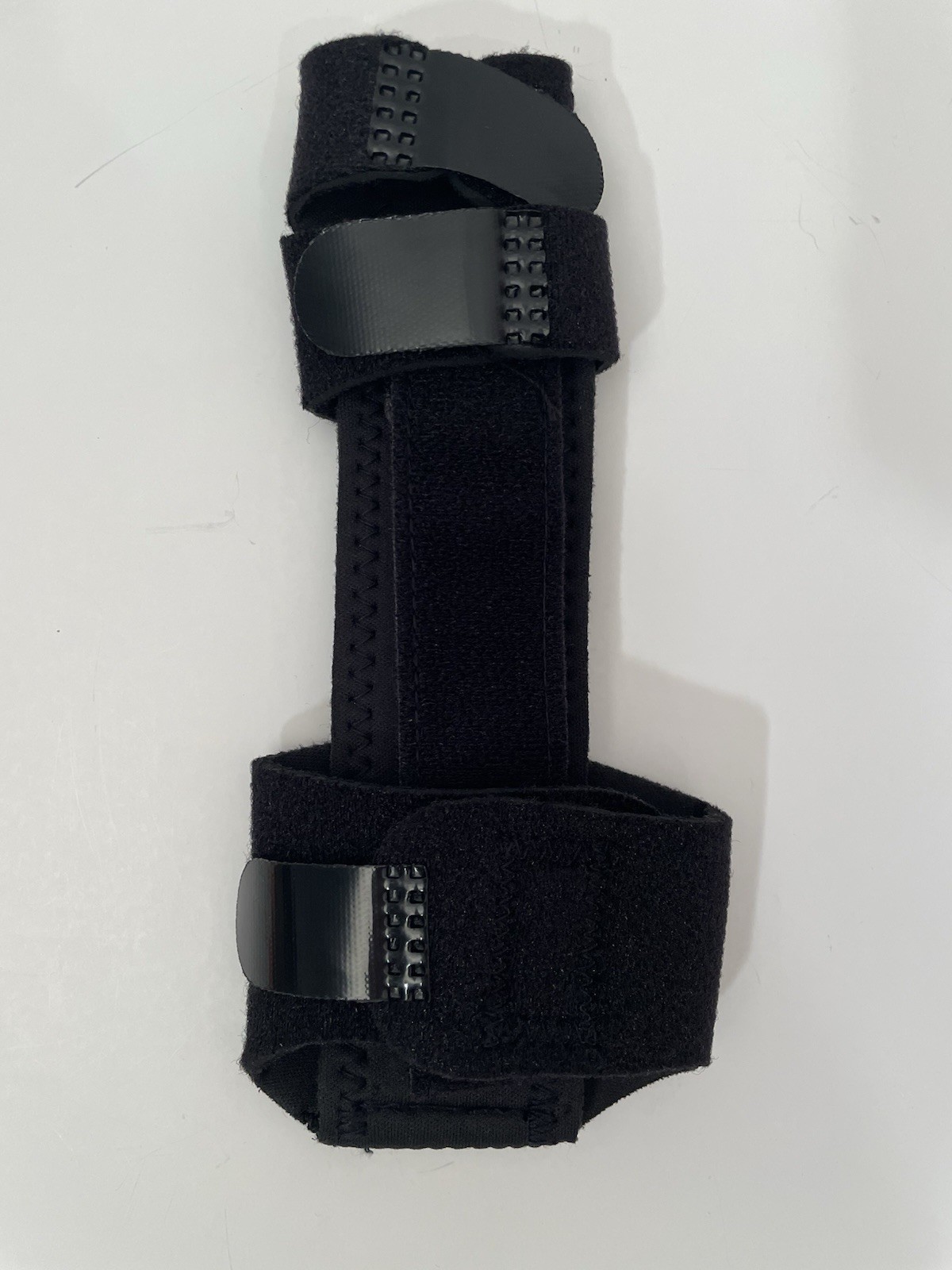2 Finger Splint, Adjustable Brace, Metal Support Small/Medium
