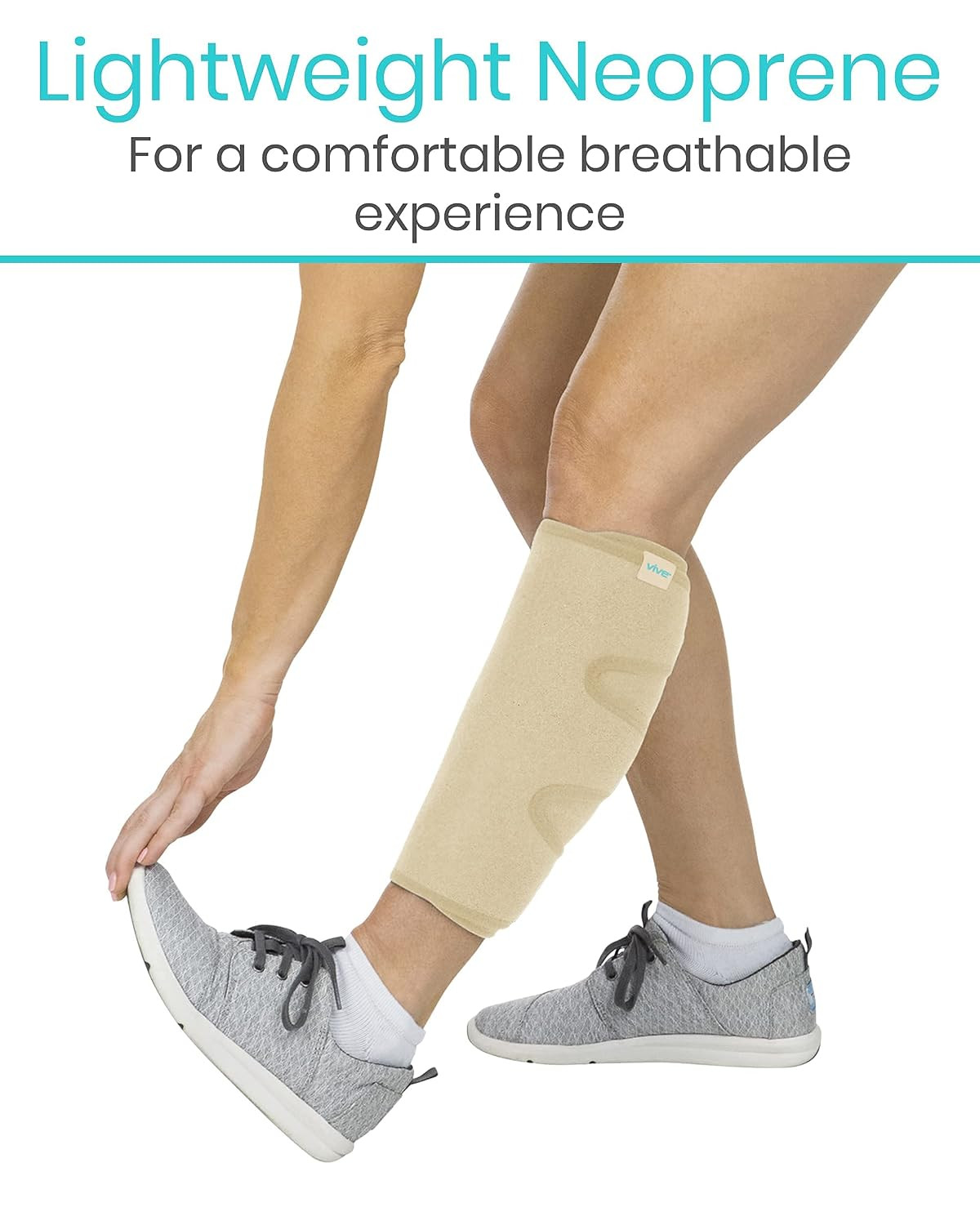 Adjustable Calf Brace for Shin Splints – Compression Sleeve for Pain Relief