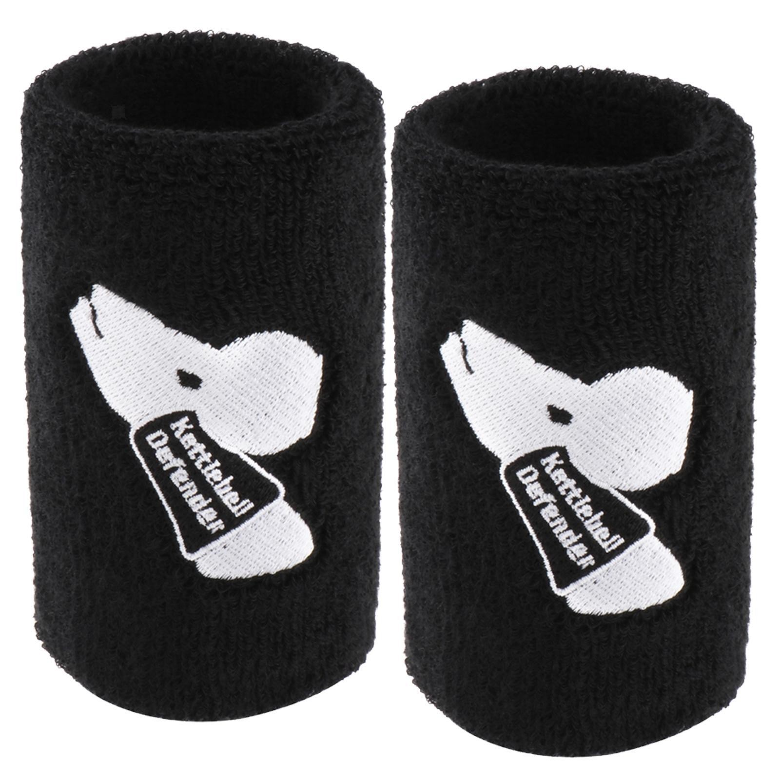 2x Kettlebell Wrist Guards Wrist Support with Plastic Pad Weight Lifting