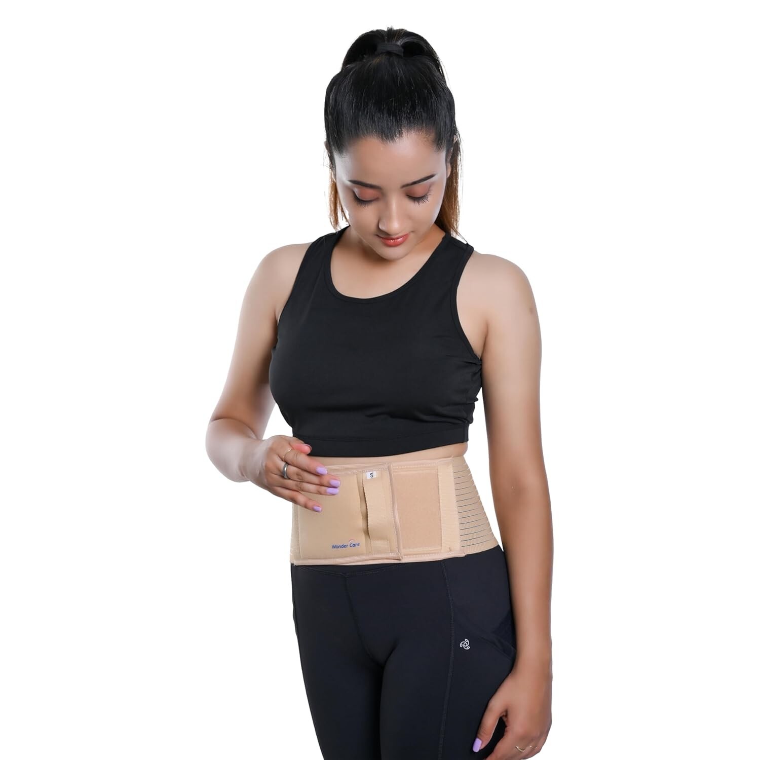 Umbilical Hernia Belt Hernia Support Wonder Care woman and man