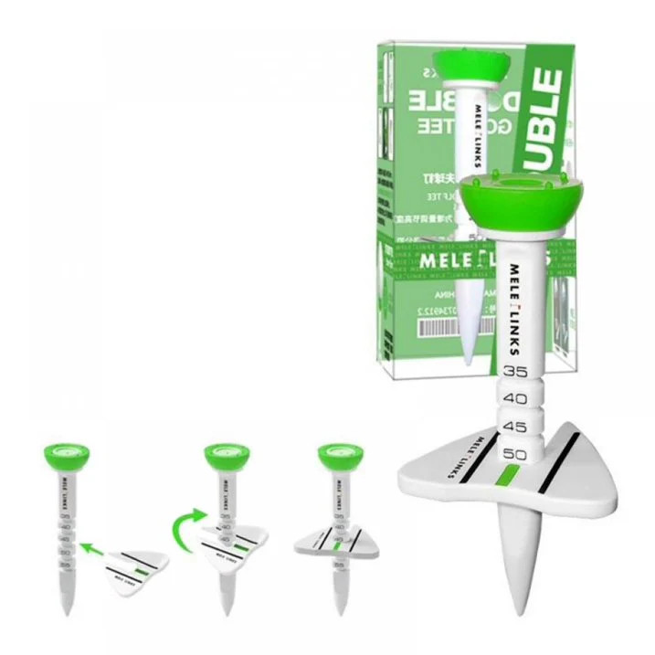Adjustable Height Golf Tee Off with Greater Consistency & Shoot Better Scores
