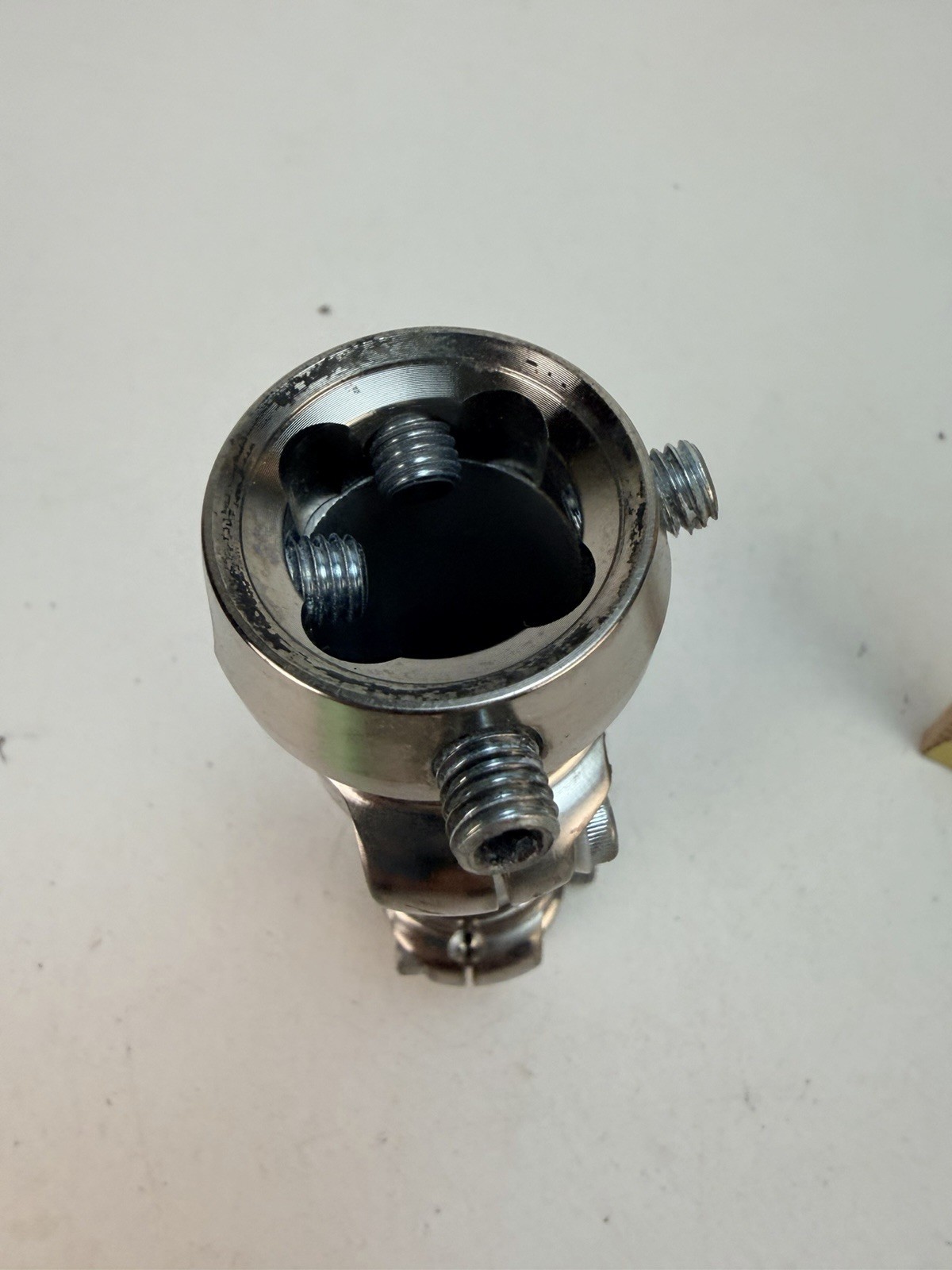 APC Titanium Pylon Pyramid Double Ended Clamp Adapter Prosthetic 6” 30mm