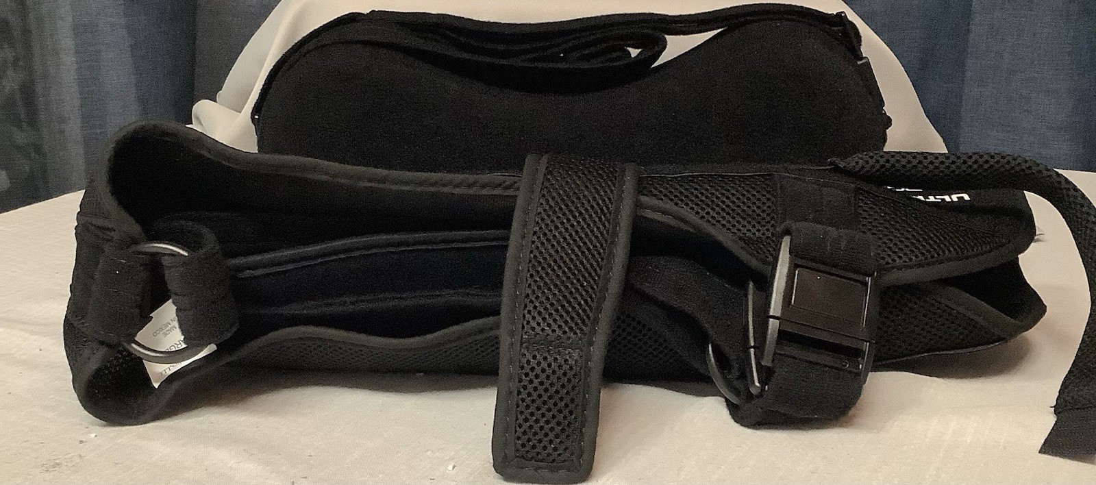 NEW Don Joy UltraSling III Black Shoulder Support Sling w/ Rotation Strap Large