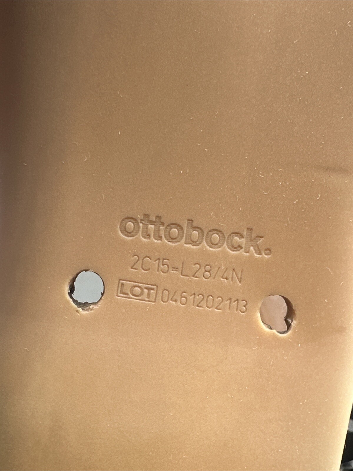 Ottobock Otto Bock Taleo LP 1C53 Prosthetic Foot. Size 28. Category 8. Left