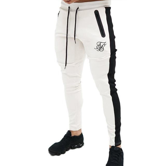 Pantalones Deportivos Largos Para Hombres Chándal De Correr Culturismo Moda Gym