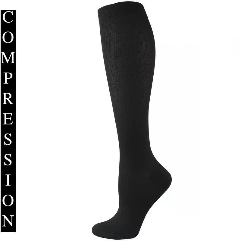 Compression Socks Stockings Womens Mens Knee High 20-30 mmHG S/M-2XL Abs
