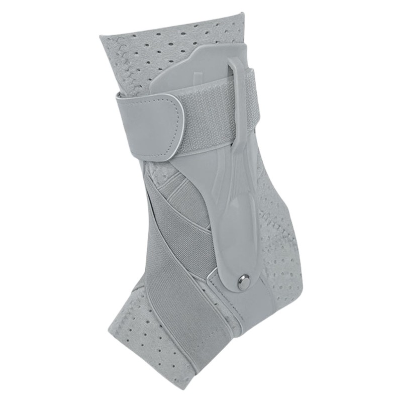 Ankle Brace with Side Stabilizers Adjustable Ankle Support for Sports Injuries