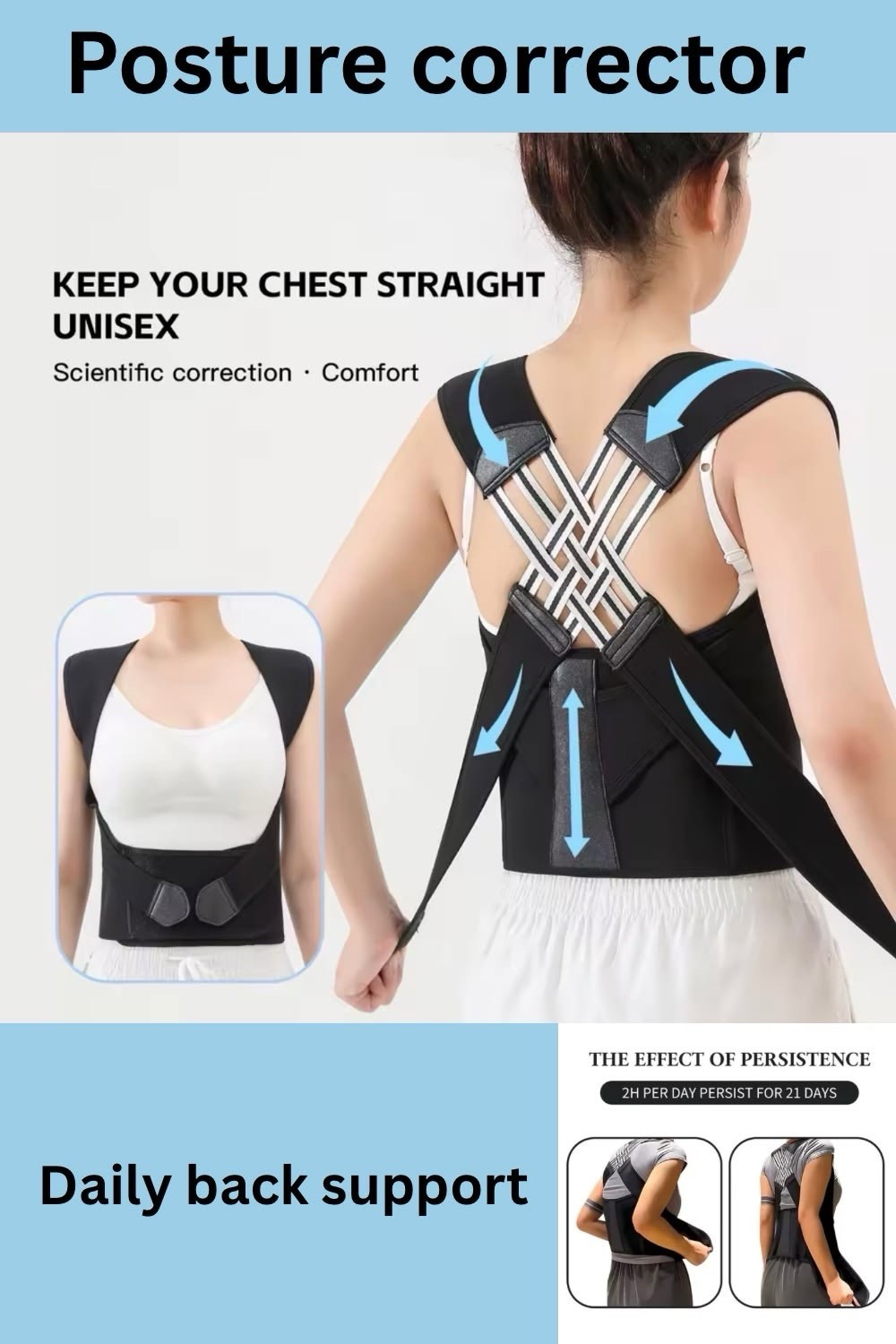 Posture Corrector Back Support