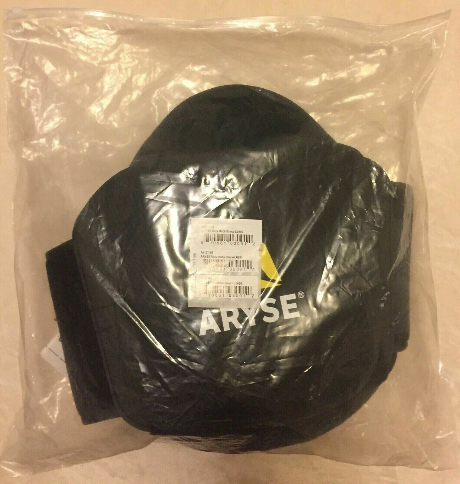 ARYSE AY-37/50-103 Metforce Back Brace Compressive Prime Series Universal Size