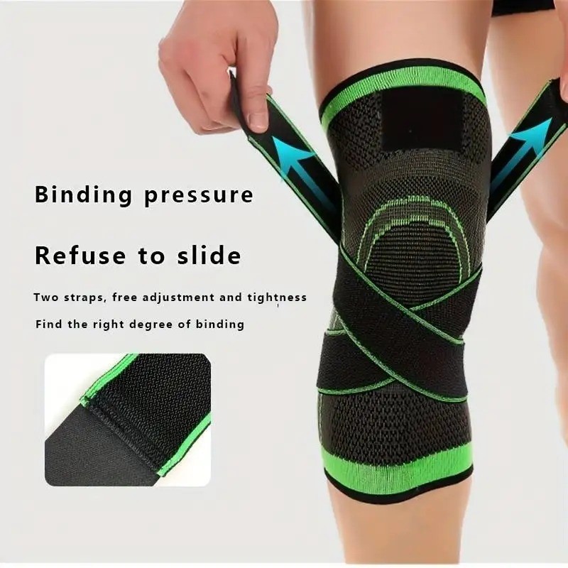 1PC Compression Knee Brace Breathable Support Sleeve for Gym Running Sports