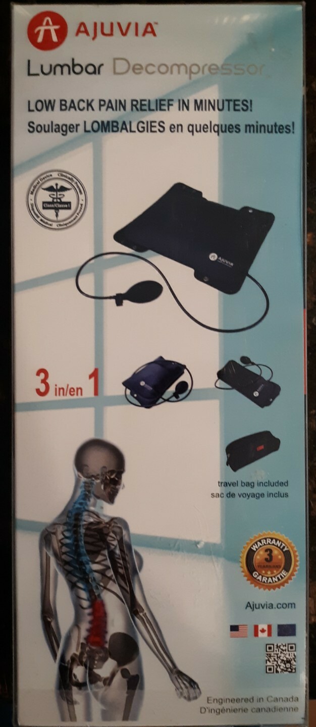 AJUVIA Back Lumbar Decompressor Low Back Pain Relief