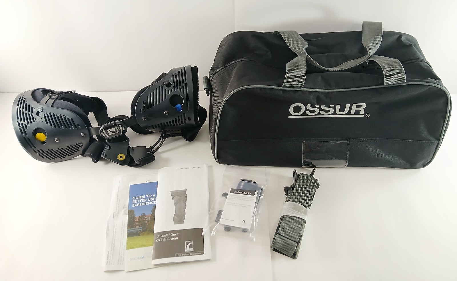 Ossur UNLOADER ONE Custom Orthopedic Medial Left Knee Brace SIZE MEDIUM With Bag