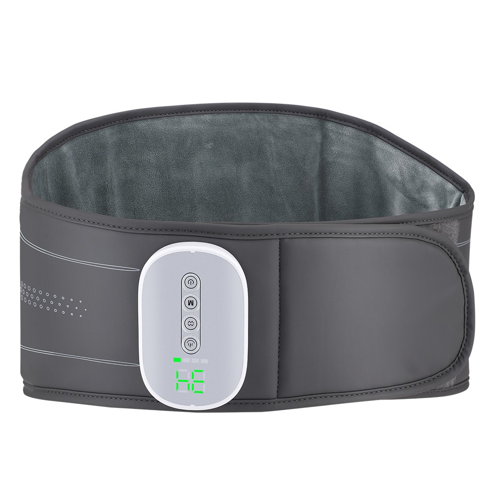 4-Level Heated Lumbar Massage and Decompression Belt for Lower Back Pain Relief
