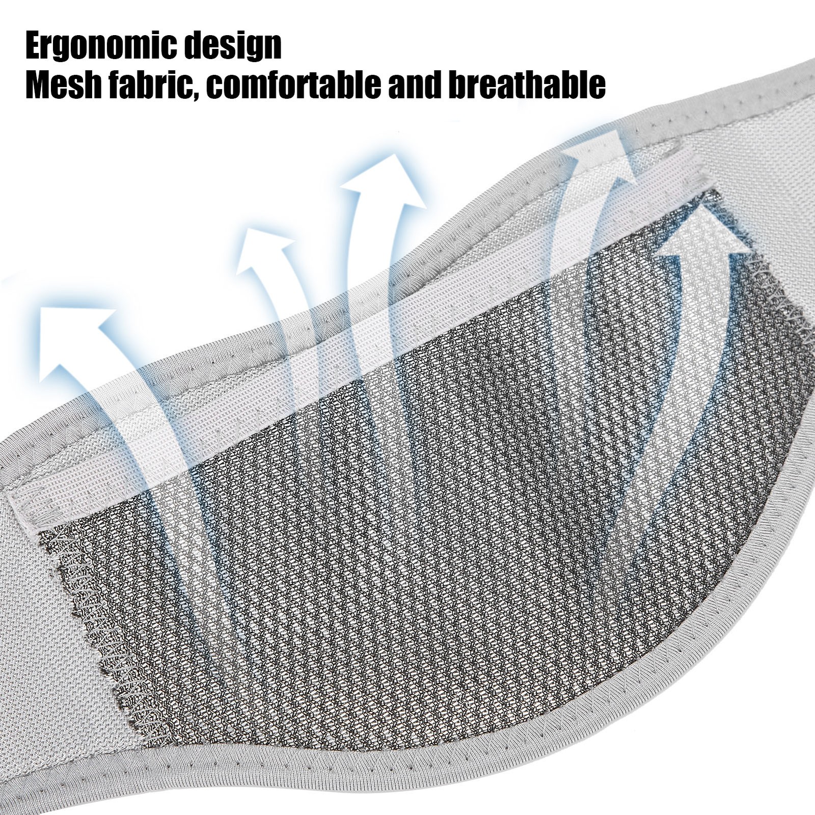 Neck Brace Mesh Fabric Cervical Collar Guard for Pain Relief Moxibustion Care