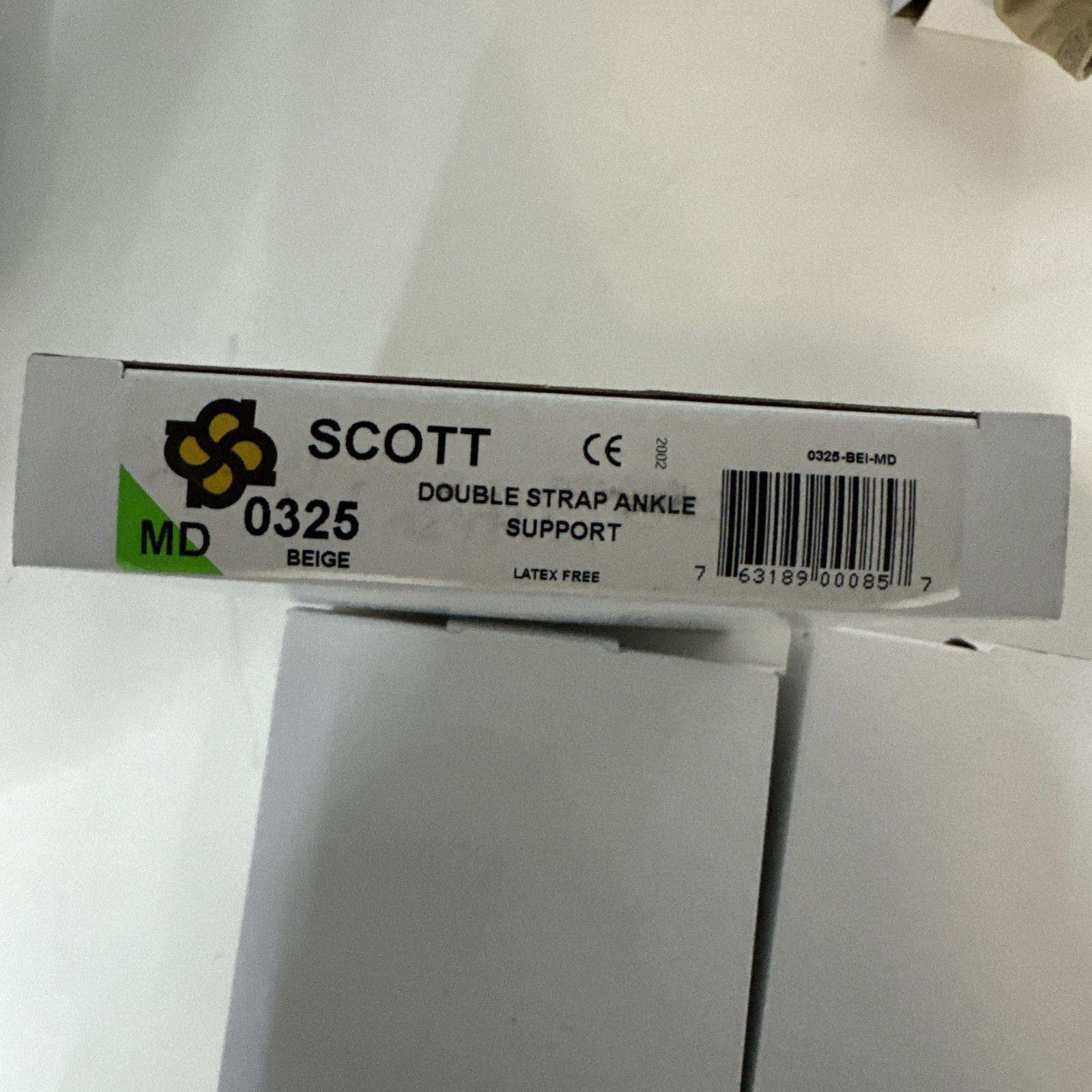 Scott Sport-Aid Double Strap Ankle Support-Beig new in box unisex Left/right M
