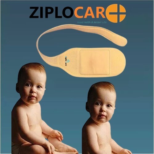 Ziplocare Child Umbilical Hernia Belt Infant Abdominal Binder Baby Hernia Belt