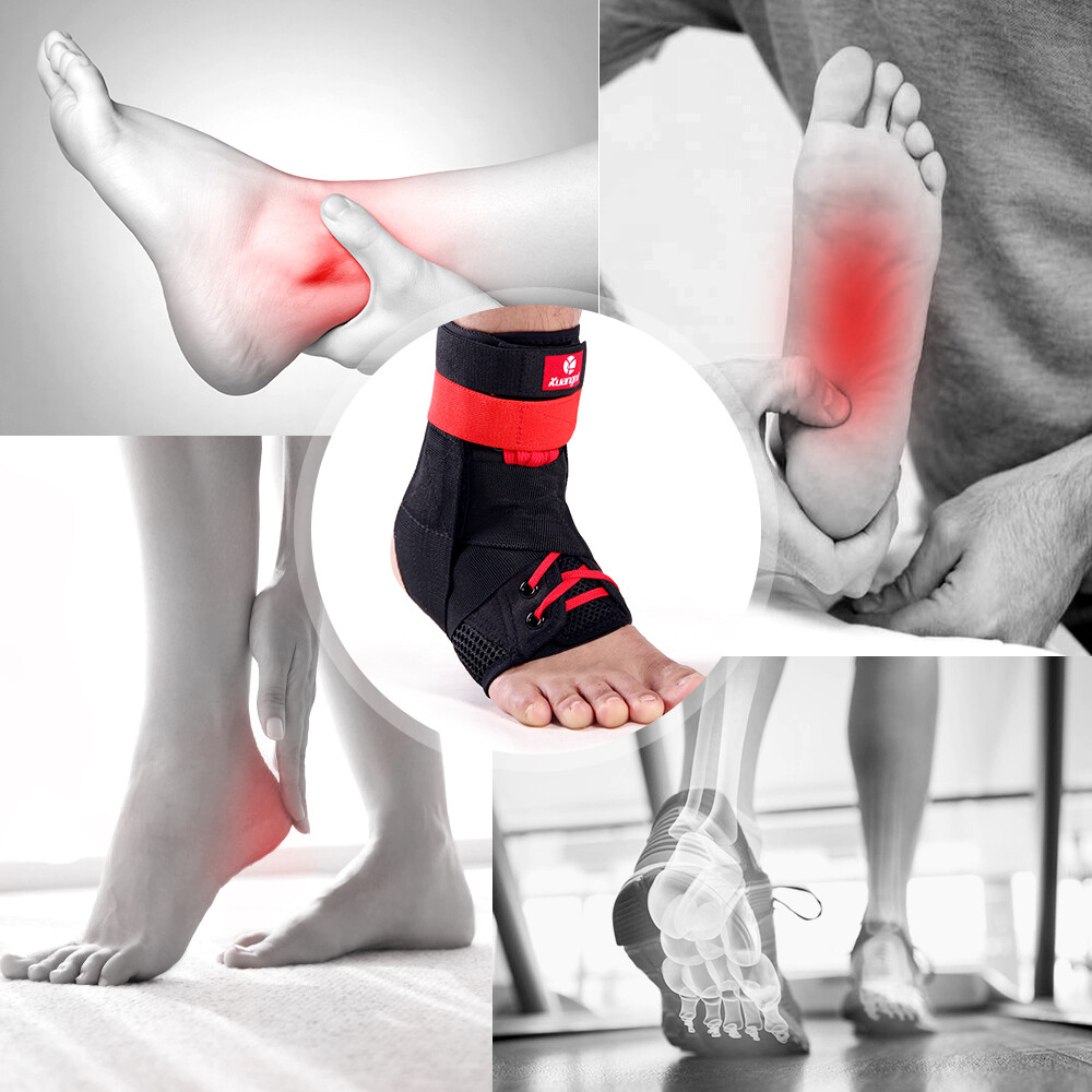 Kuangmi Ankle-Foot Splint Brace Support Sprain Prevention and Recovery