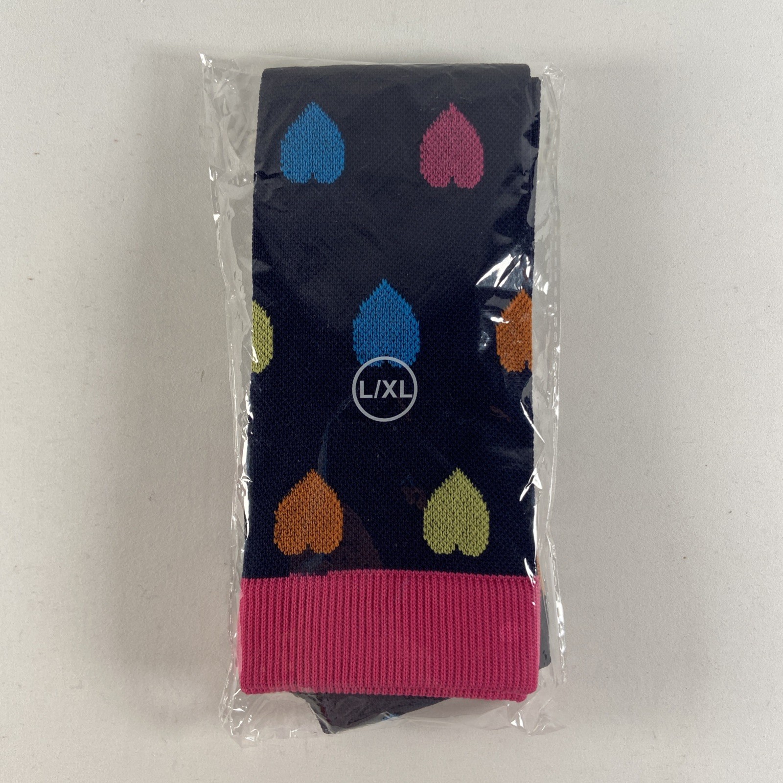 Compression Socks Knee High Medical ECG EKG L/XL Lot of 2 Stockings Womens 20-30