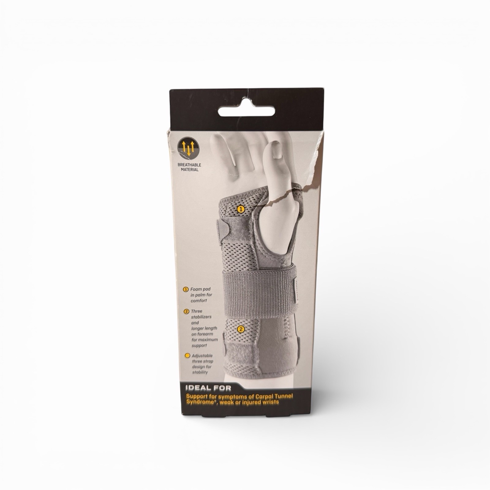 Futuro Deluxe Wrist Stabilizer, Left Hand Small/Medium