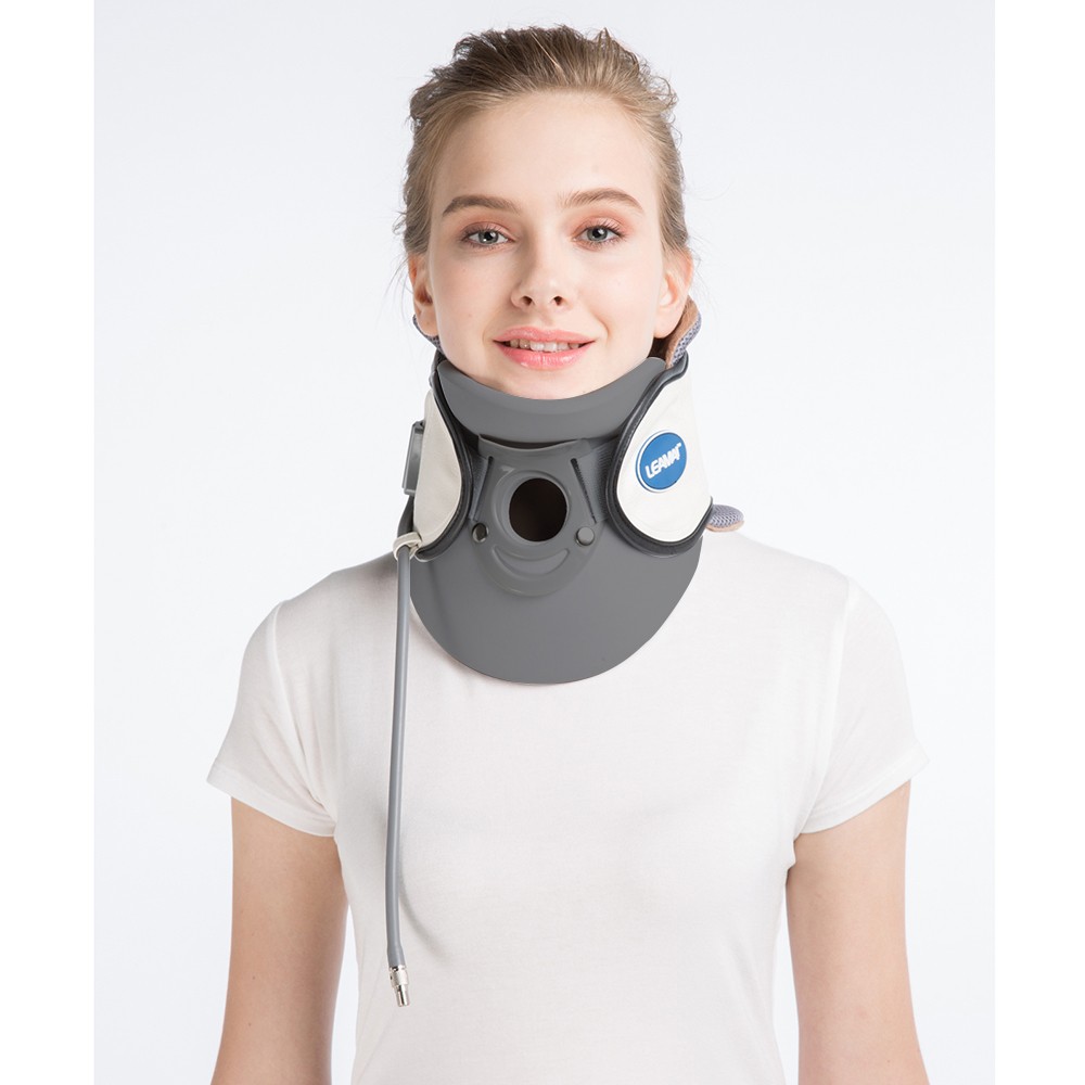 LEAMAI Inflatable Neck Cervical Traction Device Relief Neck And VFJO