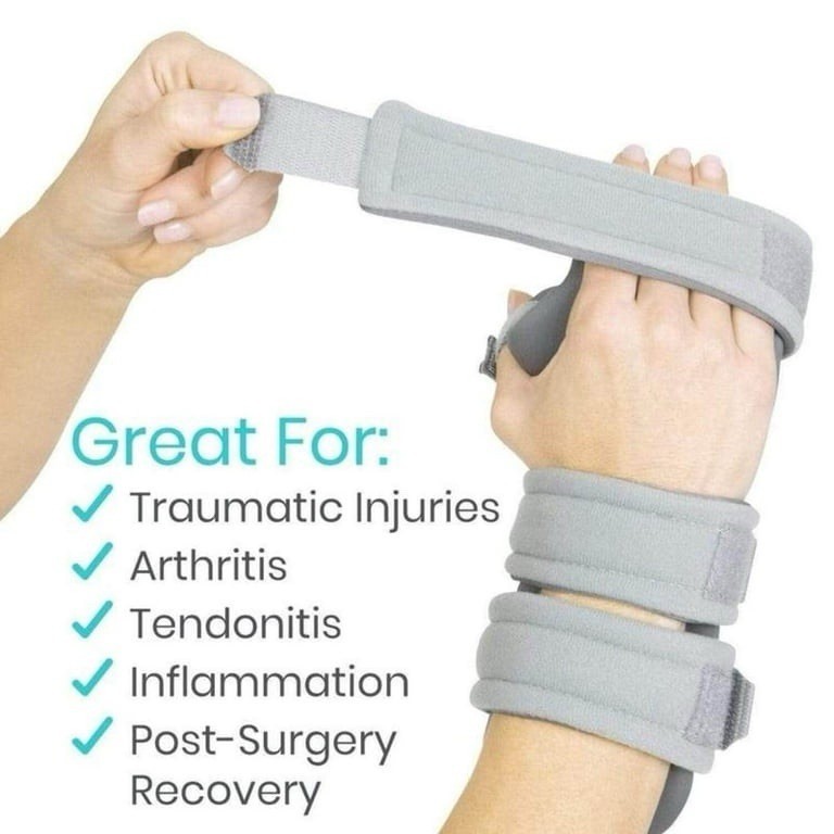 Vive Resting Hand Splint (Left) Immobilizer With Wrist Finger Brace New Medium