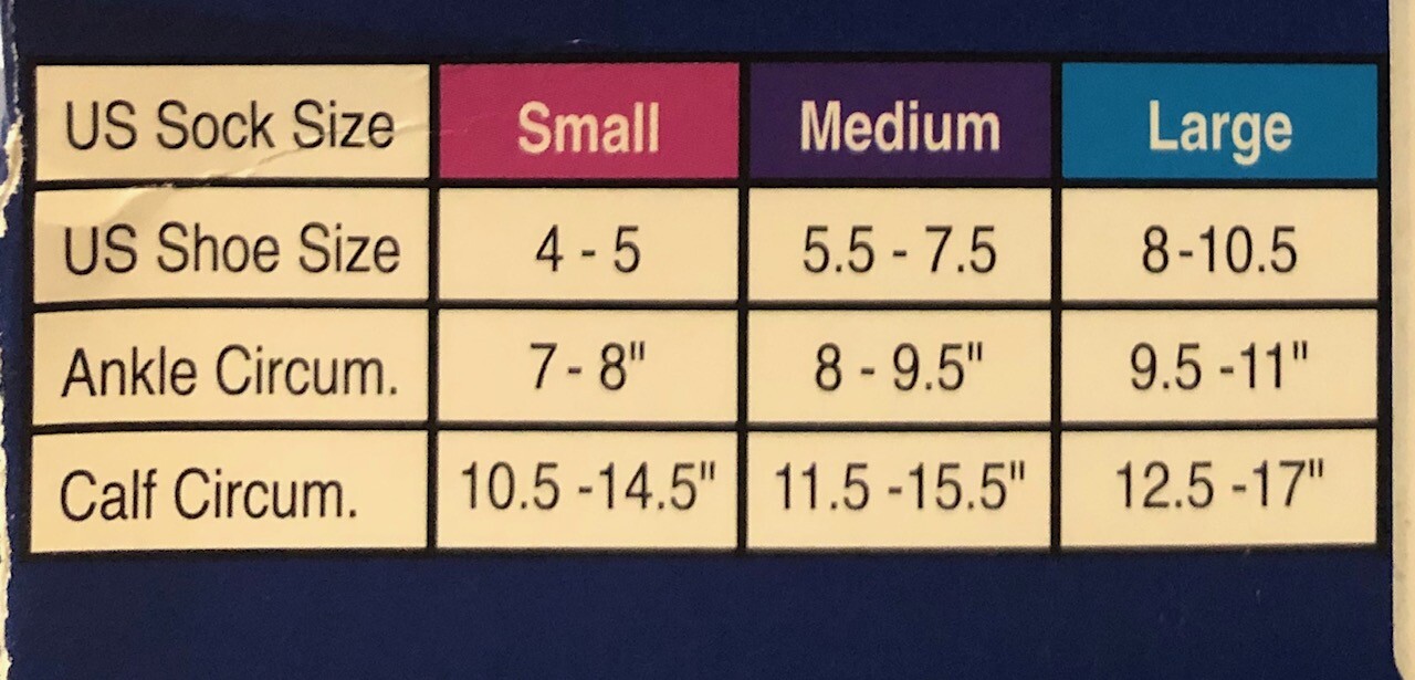 Dr. Scholl’s Graduated Compression 20-30 mmHg SHEER