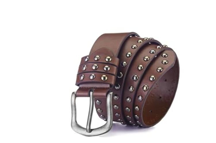 Adjustable-Vintage-Western-Belts for Fit for waistline 27 – 39 inches Brown-115