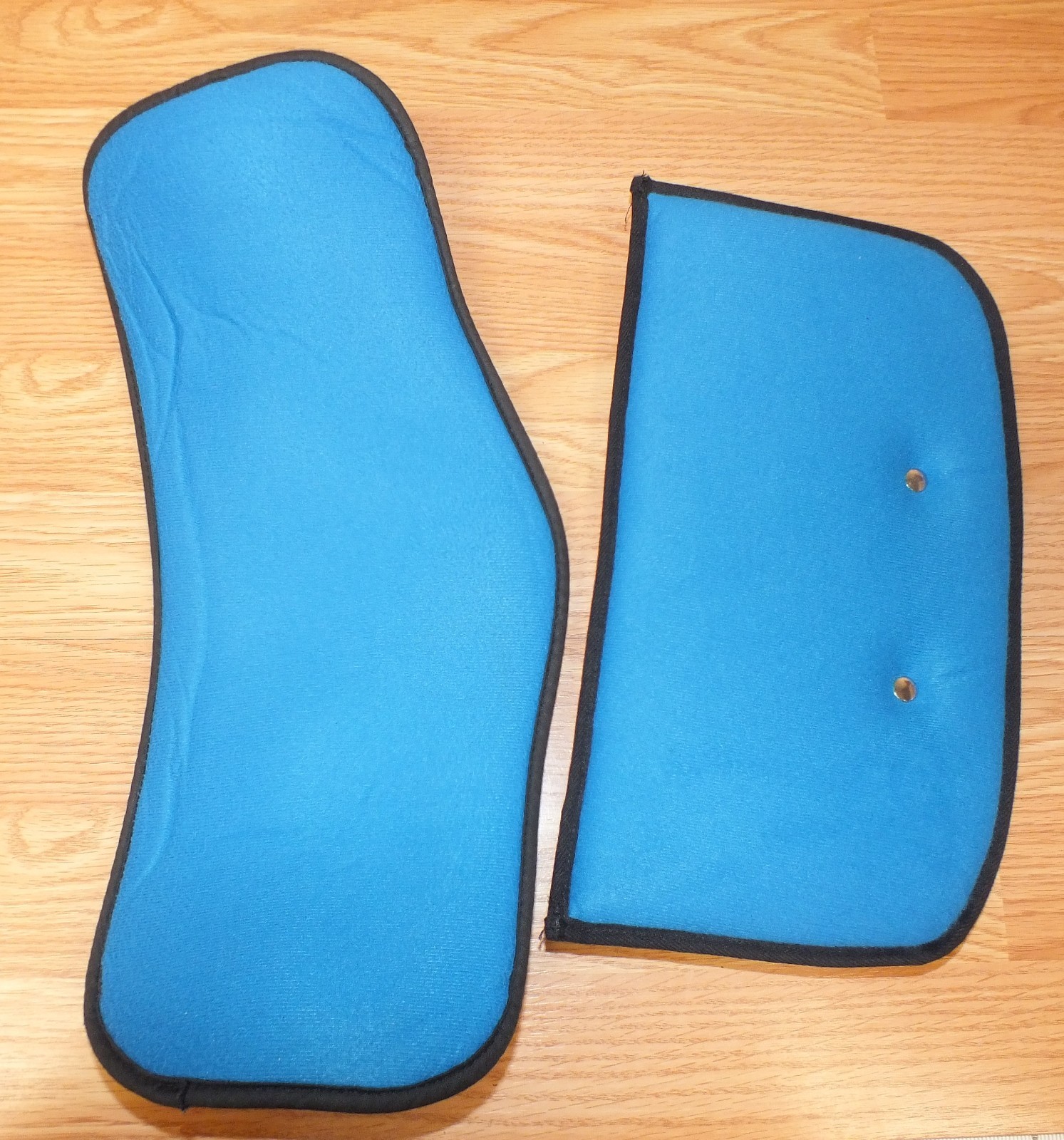 Genuine FLA. Orthopedics Black & Blue Lumbar/Back Support Set W/ Straps **READ**