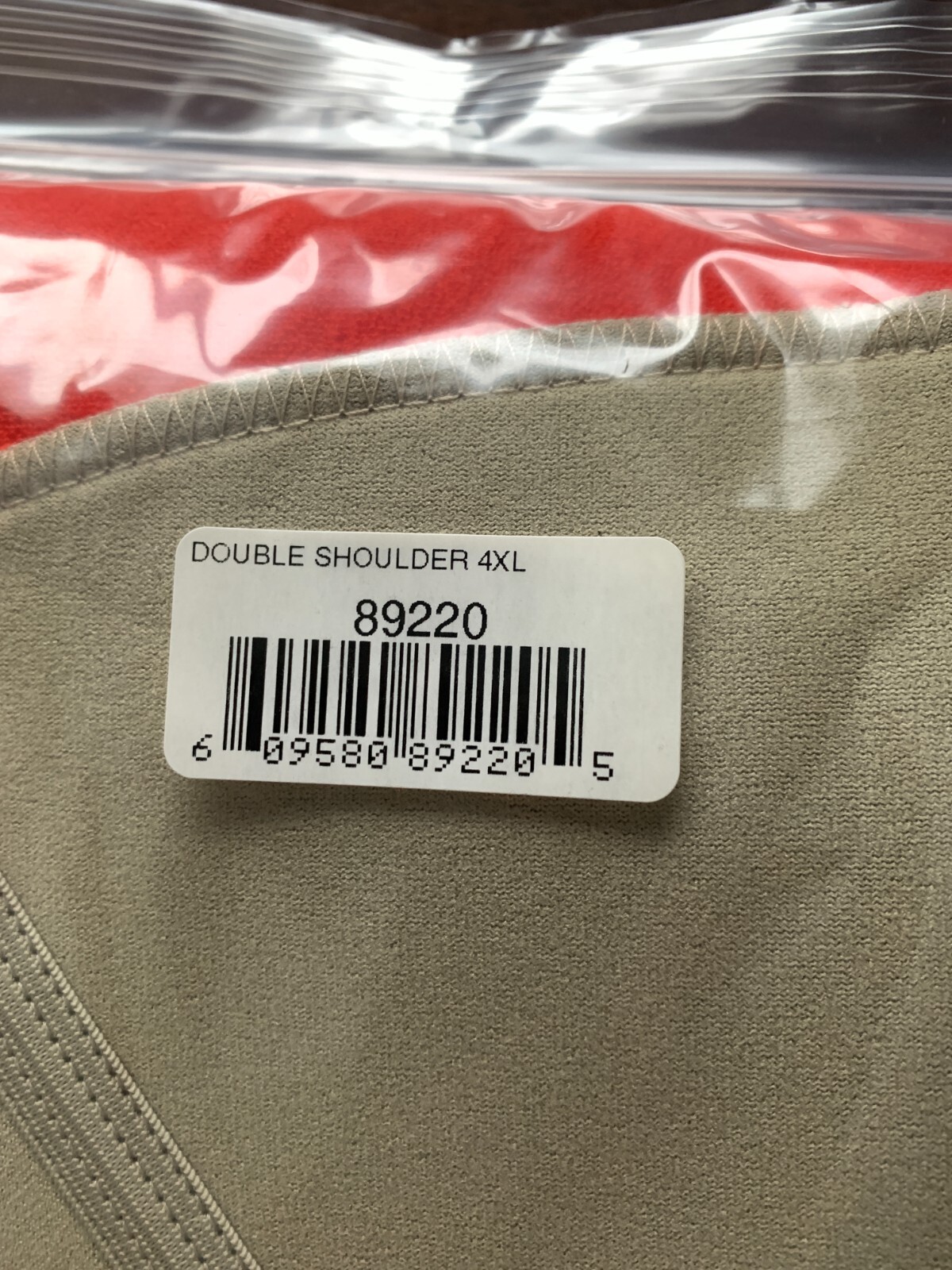 Swede-O Thermoskin Sports Double Shoulder Support – Sz 4XL – Beige New *89220