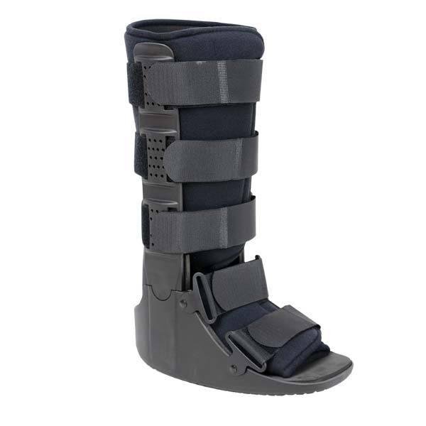 Advanced Orthopaedics Low Profile Walker High Top Cam Walker Black Boot New