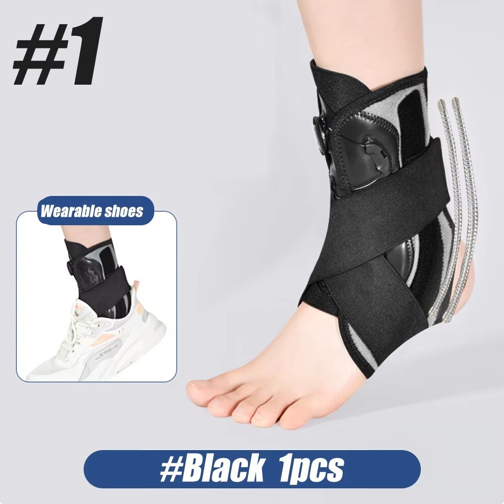 Men&Women Stabilising Ankle Brace Support Boa Closure Sprain Arthritis Bone Wrap