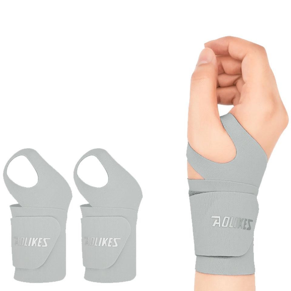 Aolikes Ultra Thin and Soft Wrist Brace Wrist Wraps for Men and Women, Adjustabl