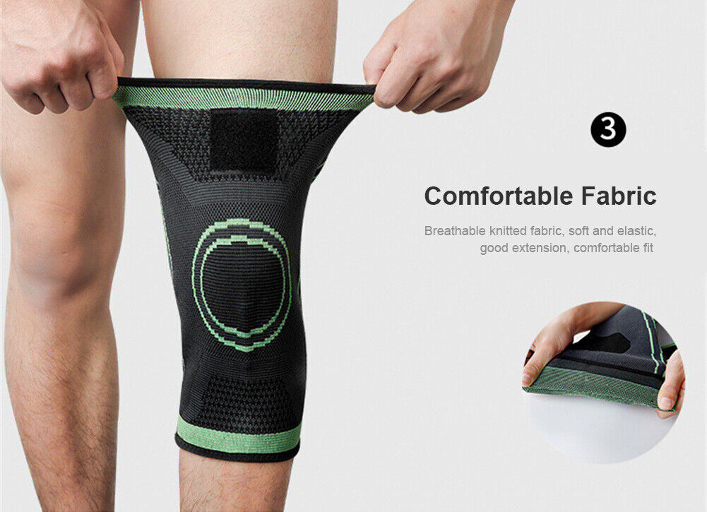 1x/2x Circa Knee Savers Sleeve Compression Tendon Brace Arthritis Pain Relief UR